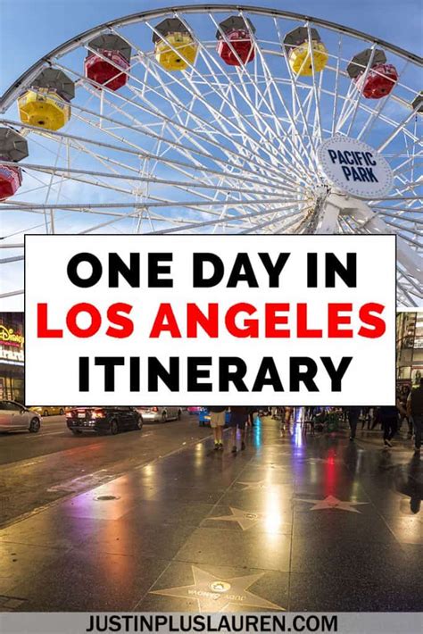 One Day In Los Angeles Itinerary The Ultimate Travel Guide Los