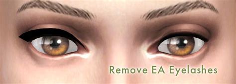 Kijiko Remove Ea Lashes The Sims 4 Skin Sims 4 Cc Eyes