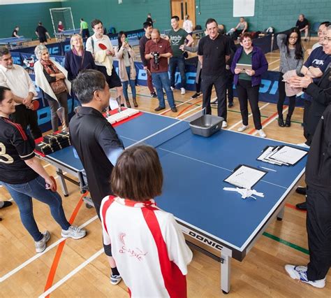 The First Ambassador Cup Table Tennis Tournament Of Ireland A Big
