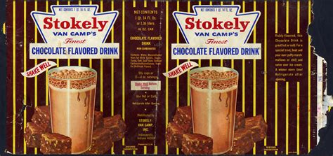 Stokely Van Camps Finest Chocolate Flavored Drink Can Lab Flickr