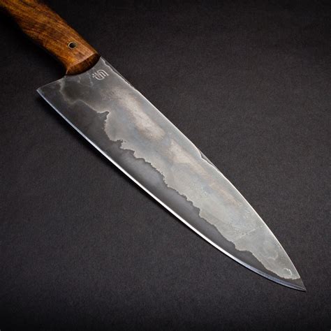 Kodiak 8 San Mai Steel Chef Knife With Wood Handle Forseti Knives