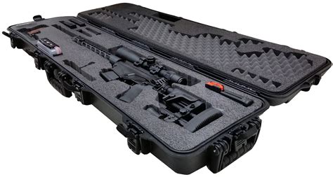 Case Club Waterproof Precision Rifle Case With Silica Gel And Accessory Box