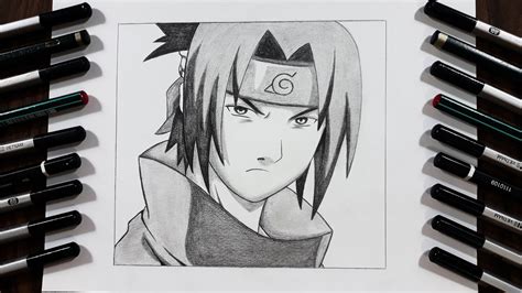 Como Dibujar A Sasuke Uchiha Naruto Dibujando Anime Sasuke Uchiha