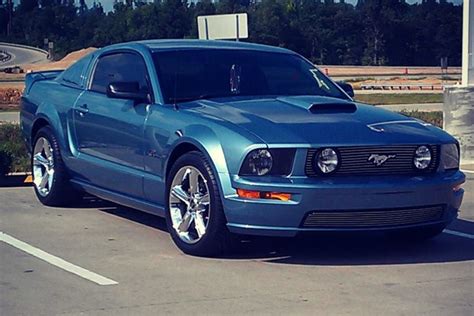 Windveil Blue S197 Mustang Gt Mustang Fastback Ford Mustang