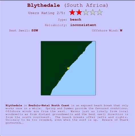 Mangosuthu buthelezi has not passed away, the ifp clarified on monday, after rumours of his death. Blythedale Surf Forecast and Surf Reports (KZN North ...