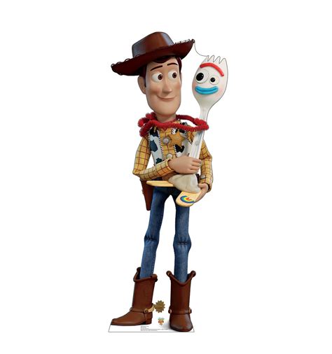 Woody And Forky Life Size Toy Story 4 Cardboard Cutout