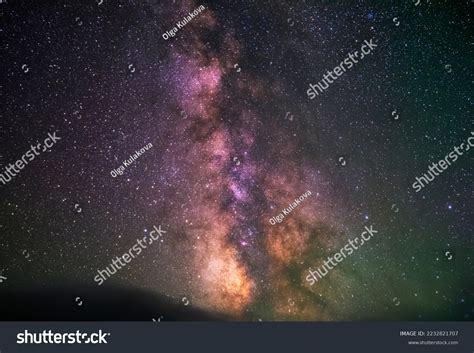 Summer Night Sky Milky Way Galaxy Stock Photo 2232821707 Shutterstock