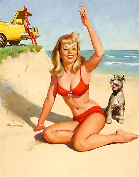 18 Pin Up Girls With Cars Vintage Napa Ads And Pinup Art