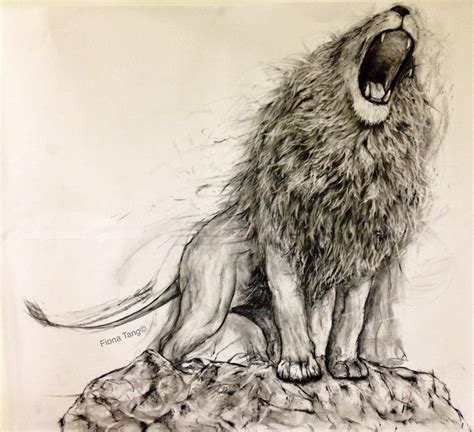 Lion Roar Drawing The Roaring Lion By Awesomedetective On Deviantart Riley Wood