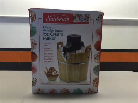 Sunbeam 4 Qt Ice Cream Maker Recipes