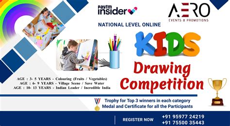 Kids National Level Online Drawing Competition