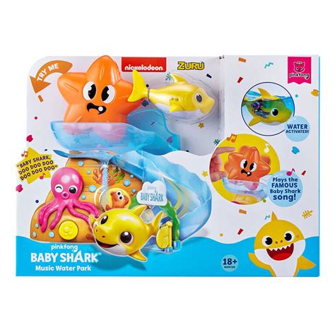 Baby Shark Robo Alive Junior Interactive Music Water Park Toys R Us