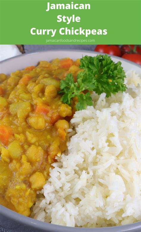 Maybe you would like to learn more about one of these? Curry chickpeas (Jamaican Style) | Jamaican Foods and ...