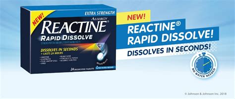 REACTINE® | 24 Hour Allergy Symptom Relief Products