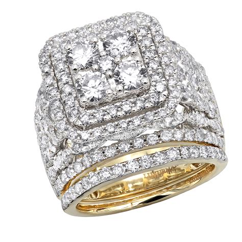 Https://tommynaija.com/wedding/5 Carat Diamond Wedding Ring Set
