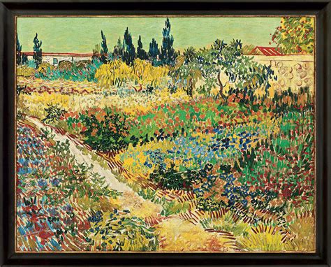 Vincent Van Gogh Painting Flowering Garden 1888 Ars Mundi