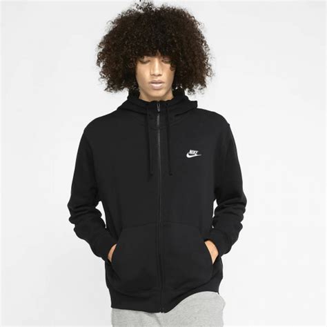 Nike Sportswear Club Mens Track Jacket Black Bv2645 010