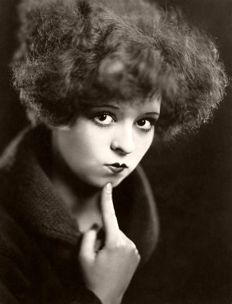 Vintage Portraits Of Clara Bow Silent Movie Star Monovisions