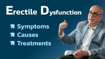 ED Symptoms Causes And Treatments MenMD