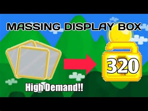 Growtopia Display Box Massing Profits YouTube