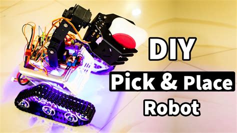 Pick And Place Robot Using Arduino Diy Arduino Project Youtube