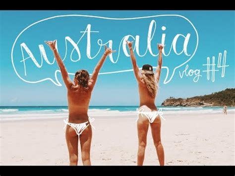 Australia VLOG 4 Wet N Wild Nude In Noosa Australia Day 2019