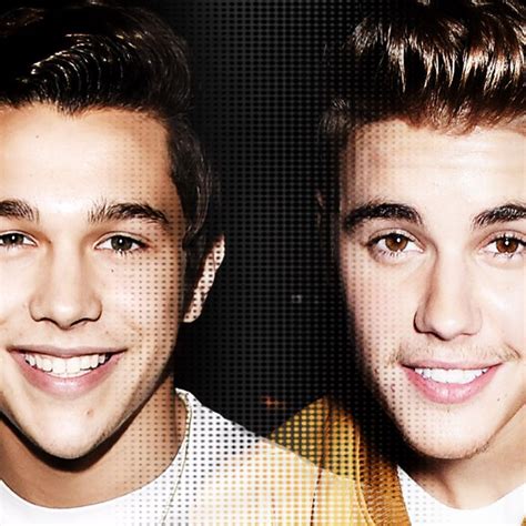 Justin bieber watches on as friend auston matthews scores and leads the toronto maple leafs to victory over the islandersfor the latest hockey action, subscr. Austin Mahone: A Bieber Clone Who's No Substitute for the ...