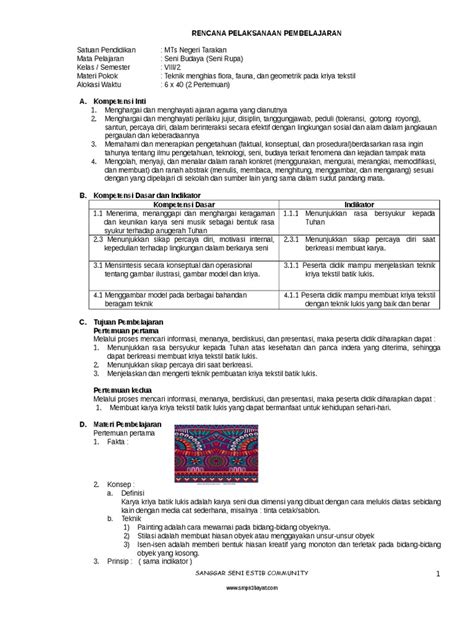 Contoh Rpp K13 Pai Kelas 1 Dunia Sosial Riset Riset