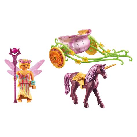 Playmobil Fairies Unicorn Fairy Carriage Animal Kingdoms Toy Store