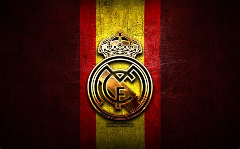 Real Madrid Fc Golden Logo Flag Of Spain La Liga Göztepe Sk
