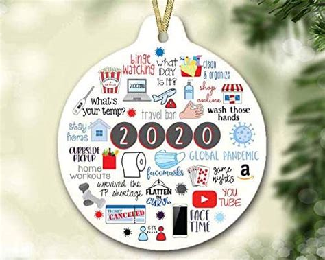 If you're still a little behind on your holiday shopping, or have a few more odds and ends to purchase, these amazon prime gifts are your best bet. Amazon.com: 2020 Christmas Ornament | COVID Christmas ...