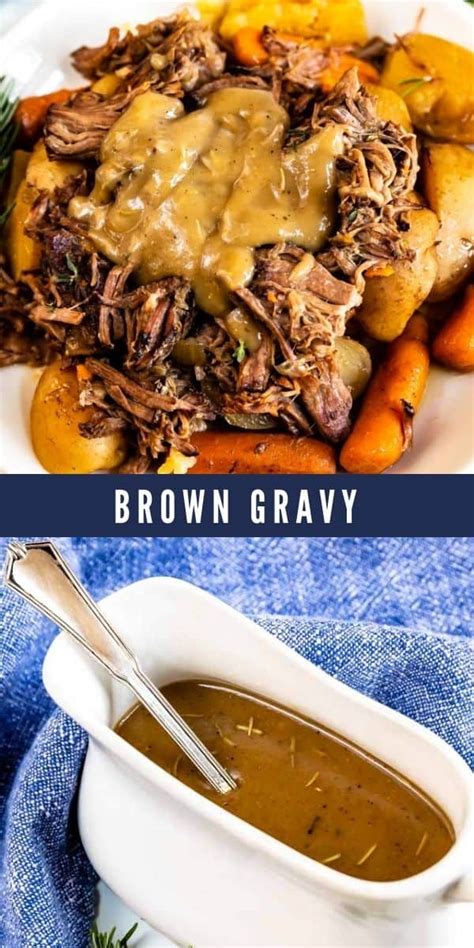 Homemade Brown Gravy Recipe Easy Good Ideas