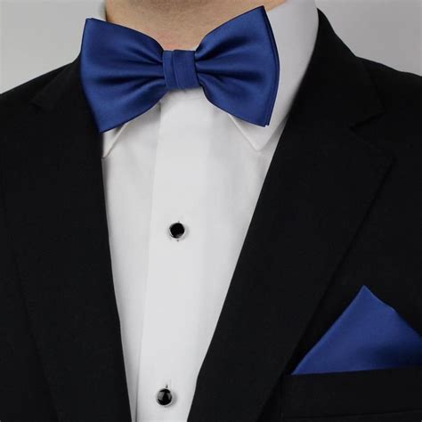 Royal Blue Bow Tie Etsy Royal Blue Bow Tie Royal Blue Color Blue Ties Dark Blue Tie Royal