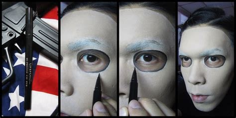 How To Makeup Transformation หน้ากากยิ้มแย้ม Smiling Mask The Purge