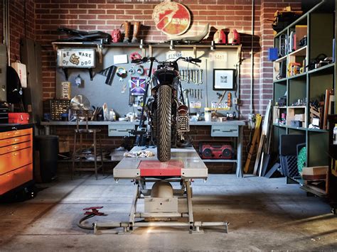 Motorcycle Garage Build Your Own Man Cave Artofit