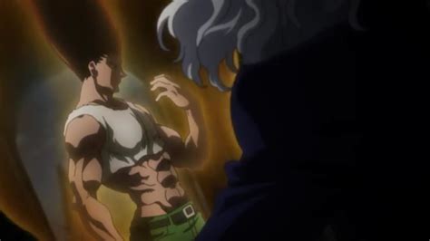 Gif links cannot contain sound. Hunter x Hunter 2011 Anime Review Ep.131--- Gon's Fury Is ...