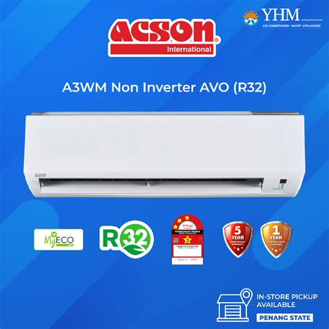 Acson R A Wm A Lc Non Inverter Avo Series Hp Hp Shopee Malaysia