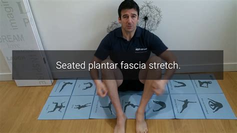 Foot Pain 6 Remedial Exercises For Plantar Fasciitis Youtube