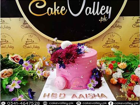 Have a wonderful and happy, healthy birthday now and forever. Fresh Flowers theme Birthday cake at Cakevalley.pk ...