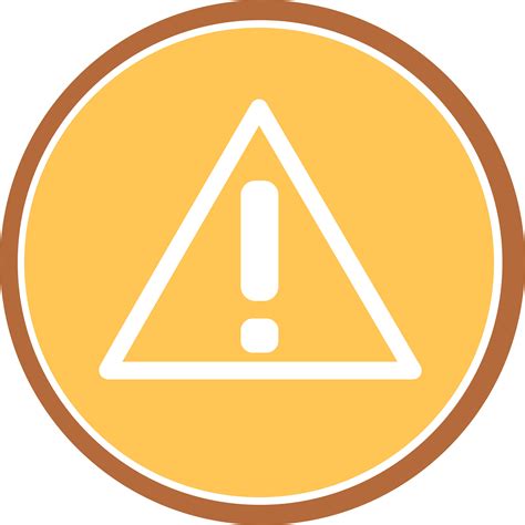 Clipart Warning Icon Rounded