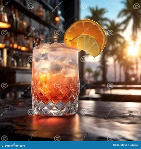 Sip of Paradise: a Flavorful Cocktail Journey for the Palate Stock