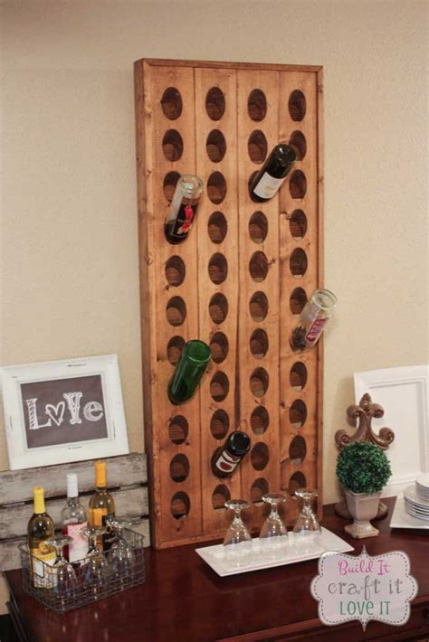 DIY Wine Racks For Your Wall Rustic Crafts DIY