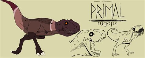 Genndy Tartakovsky Primal Rugops Style By Lilburgerd4 On Deviantart