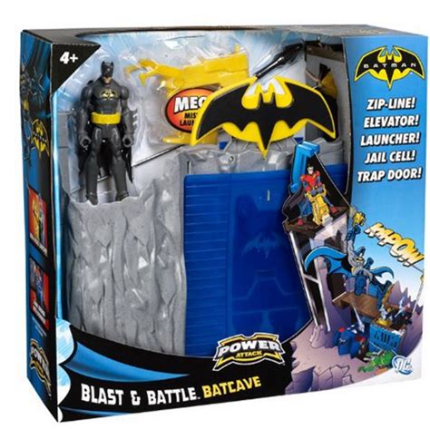 The batmobiles first mission was to get across a 20ft living room laminated floor with big dangerous obstacles like childrens toys left around and a few cats lurking about. Amazon: Batman Power Attack Blast and Battle Batcave Play ...
