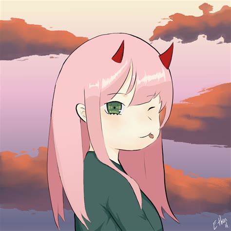 Zero Two By Rect7911 On Newgrounds