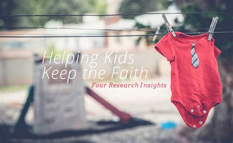Helping Kids Keep The Faith Fuller Youth Institute