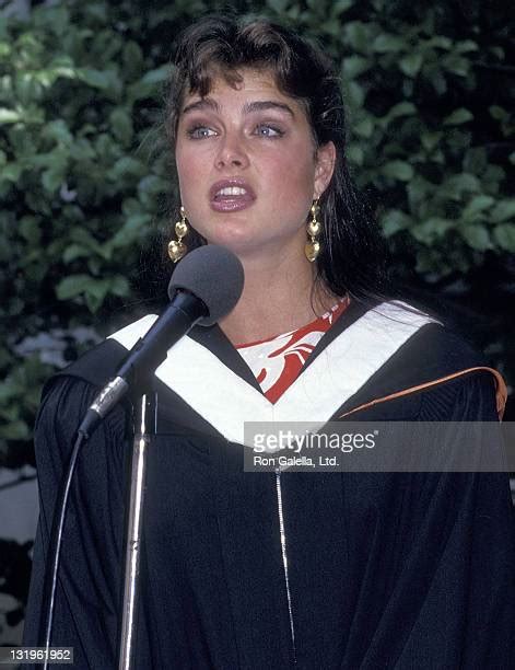 Brooke Shields Graduation From Princeton University June 9 1987