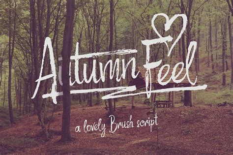 Autumn Feel Font By Gleb Guralnyk On Creativemarket Fall Fonts New