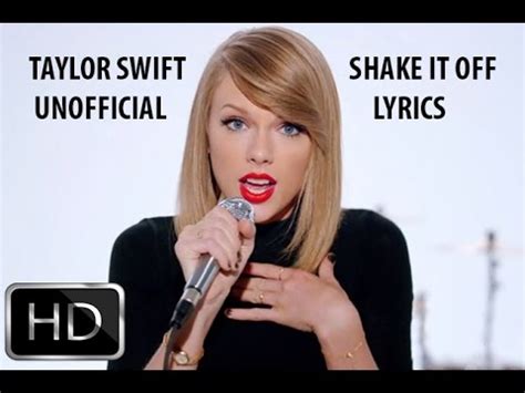 I'm putting myself in all these awkward situations where the dancers taylor swift requested specifically to work with mark romanek in the making of the video for shake it off. a lot of ideas and concepts are from. Taylor Swift-Shake It Off (Unofficial Lyrics)(Teaser ...