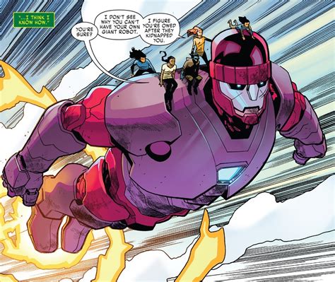 A Sentinel Becomes the Newest Recruit of X-Men Red